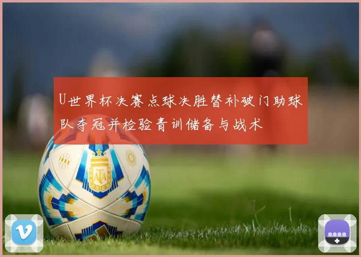 U世界杯决赛点球决胜替补破门助球队夺冠并检验青训储备与战术